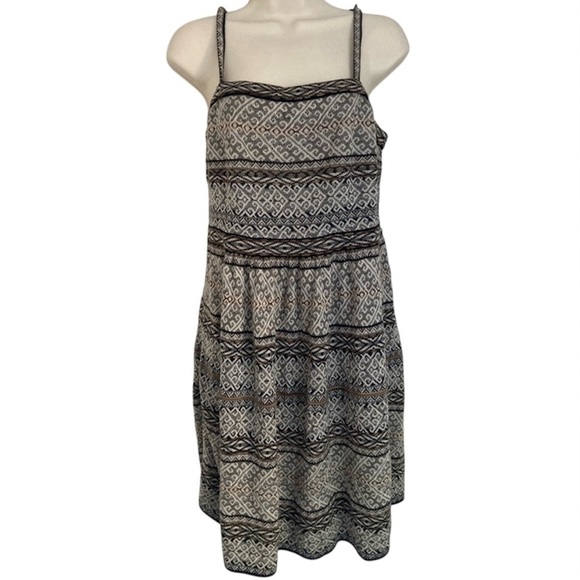 Peruvian Connection Dresses & Skirts - Peruvian Connection Sleeveless Geo Dress Boho Pima Cotton Women’s Size Small